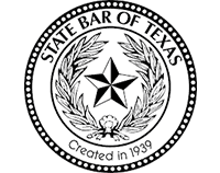State Bar of Texas insignia, symbolizing legal authority and professionalism - Aminu Law Firm, PLLC